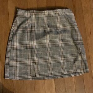 Plaid Mini-Skirt